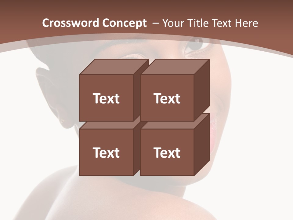 Healthy Face Happy PowerPoint Template