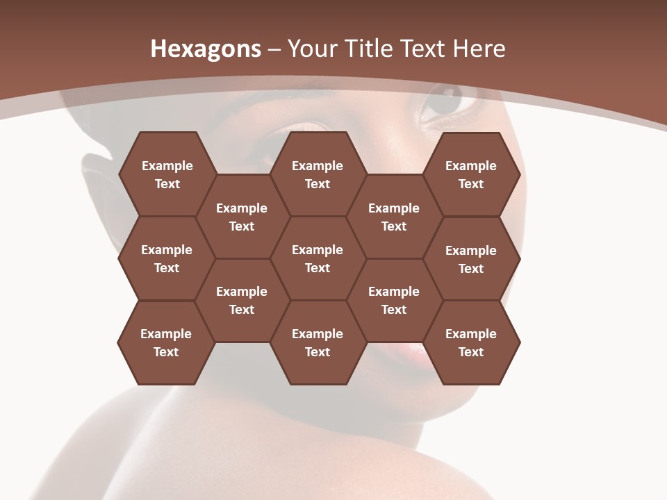 Healthy Face Happy PowerPoint Template