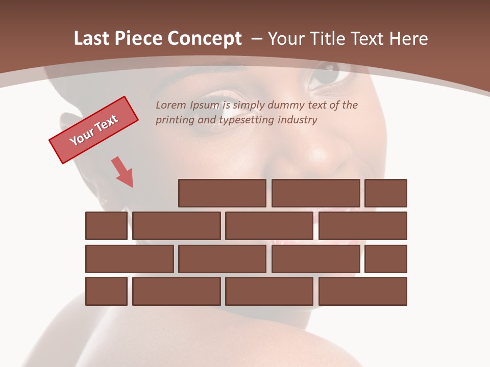 Healthy Face Happy PowerPoint Template