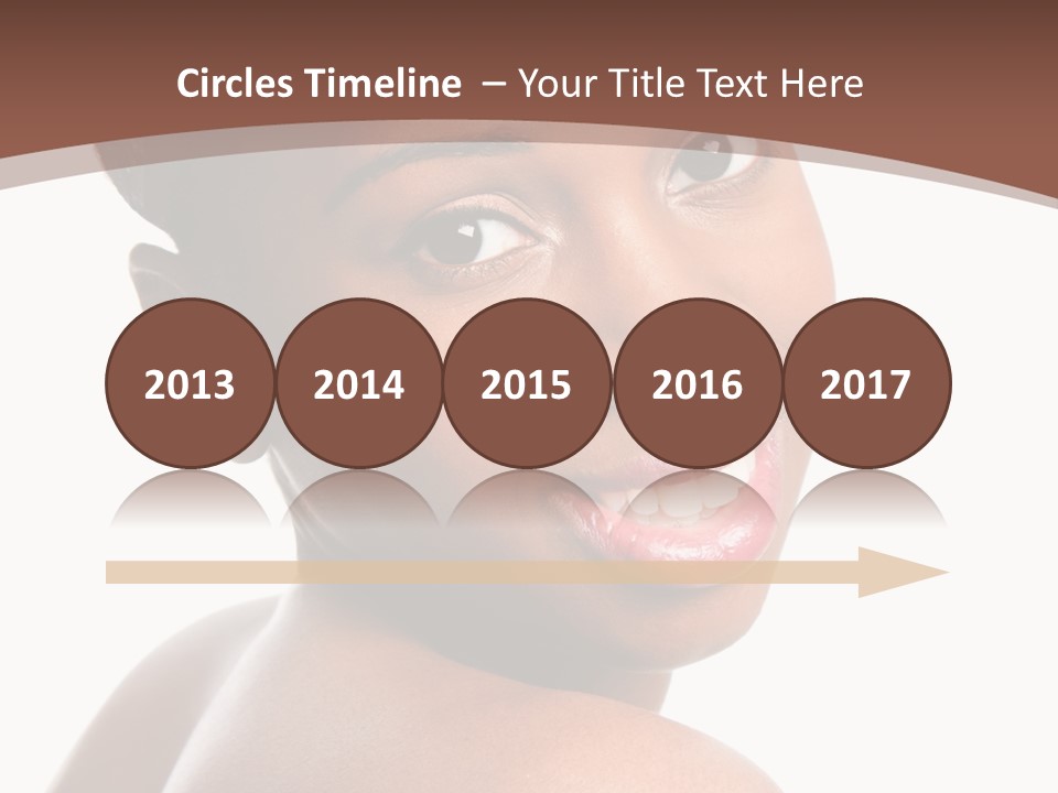 Healthy Face Happy PowerPoint Template