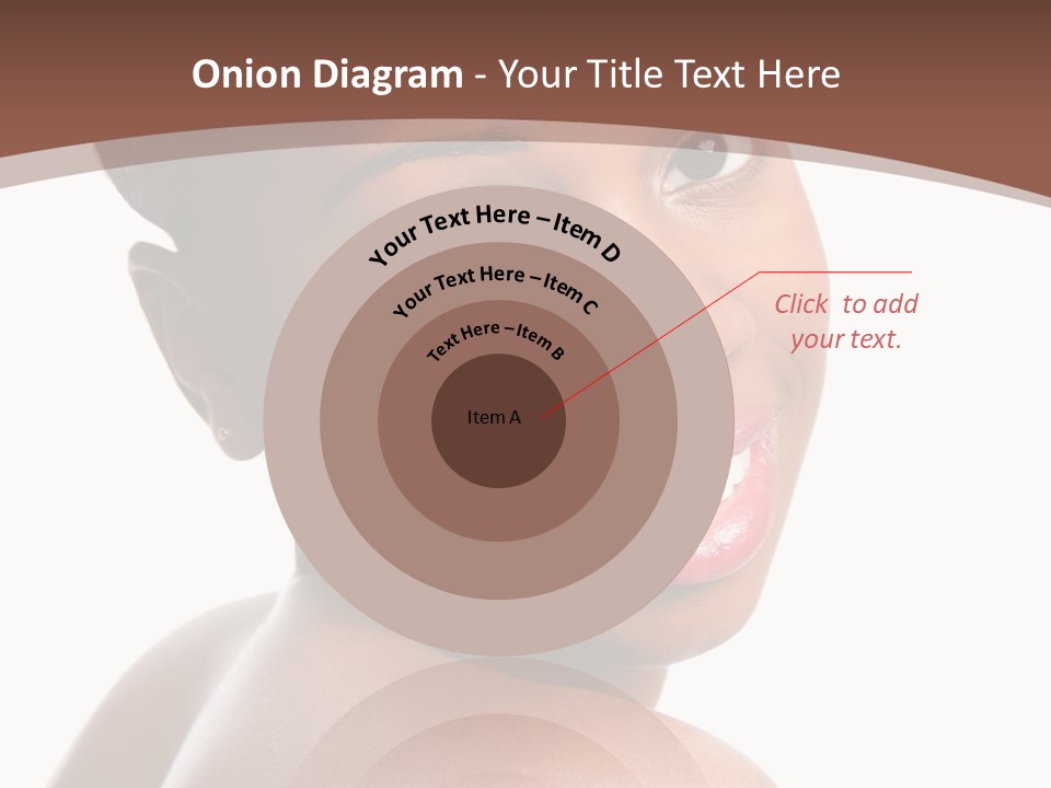 Healthy Face Happy PowerPoint Template
