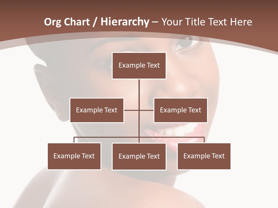 Healthy Face Happy PowerPoint Template
