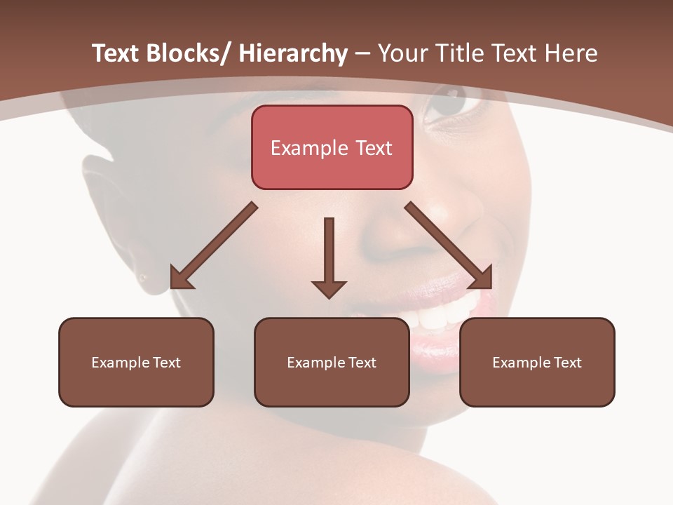 Healthy Face Happy PowerPoint Template