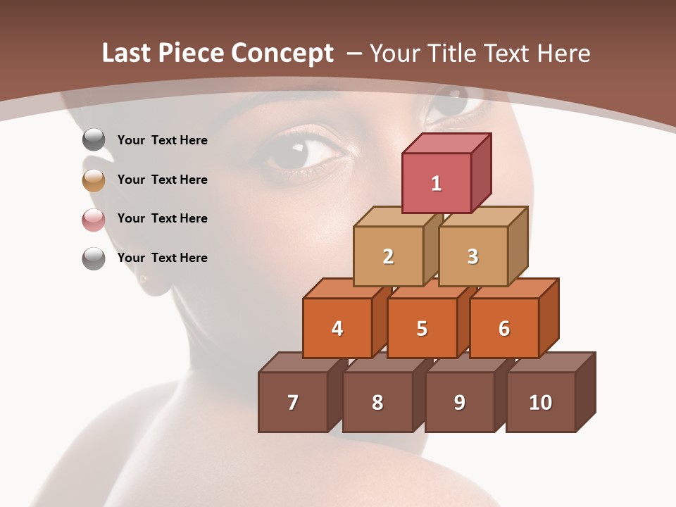 Healthy Face Happy PowerPoint Template