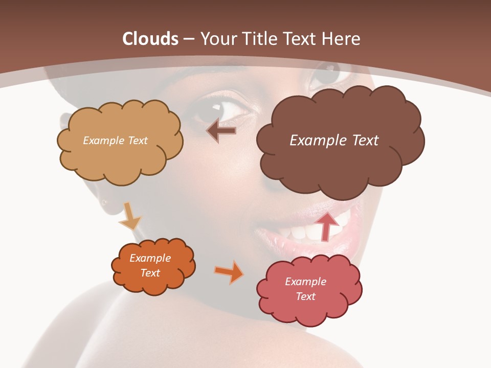 Healthy Face Happy PowerPoint Template