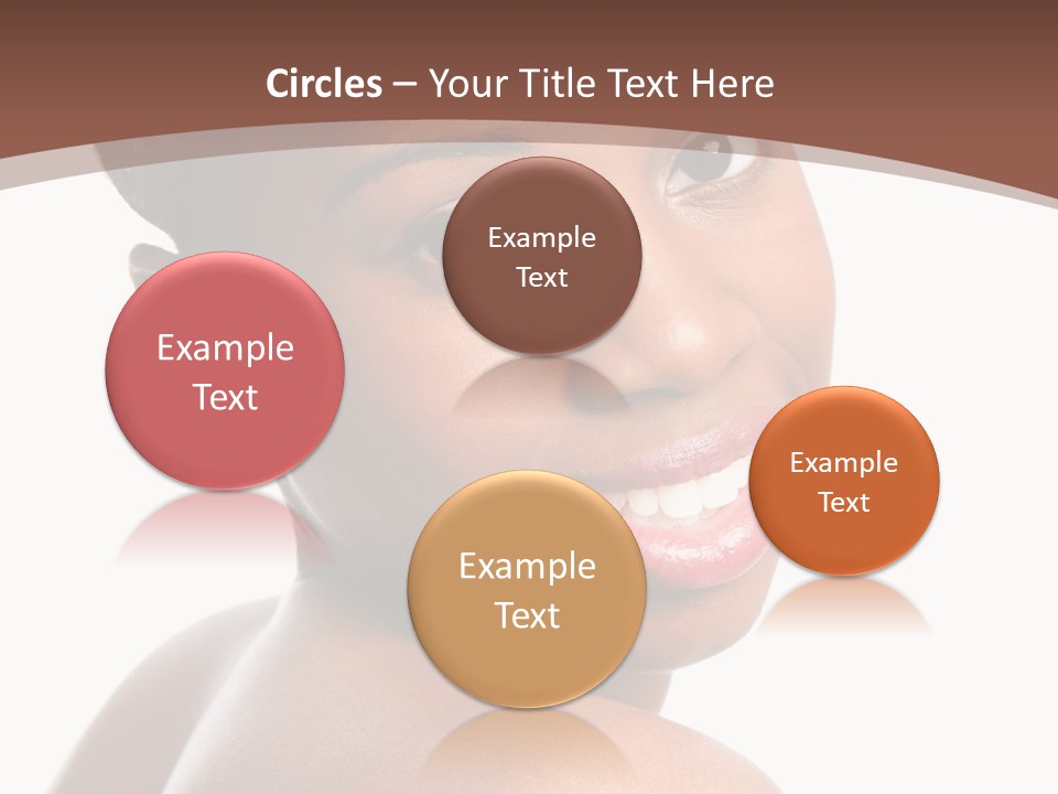 Healthy Face Happy PowerPoint Template