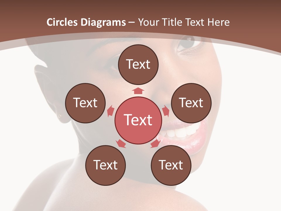 Healthy Face Happy PowerPoint Template