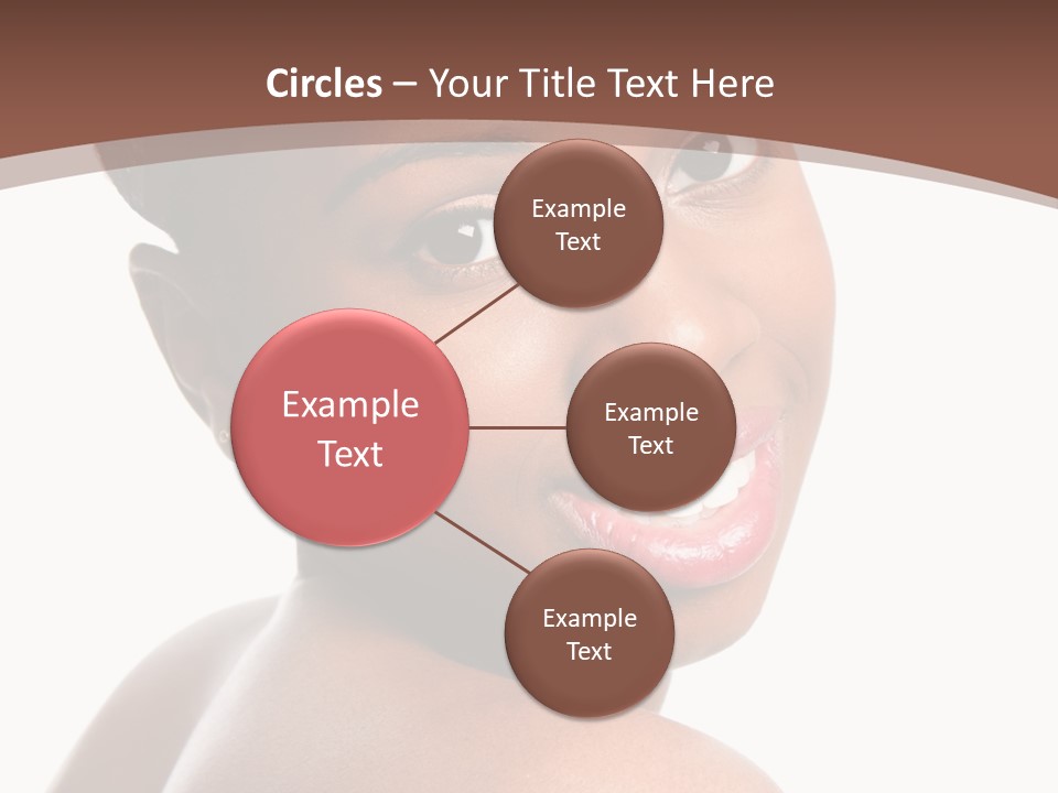 Healthy Face Happy PowerPoint Template