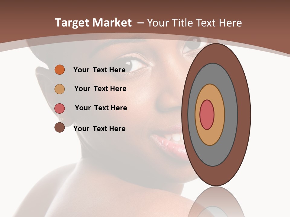 Healthy Face Happy PowerPoint Template