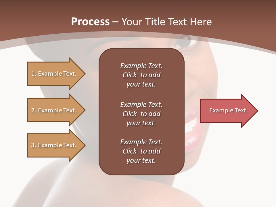 Healthy Face Happy PowerPoint Template