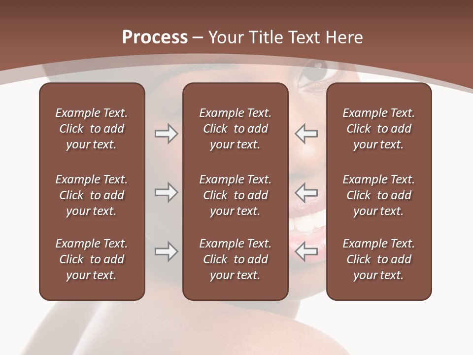 Healthy Face Happy PowerPoint Template