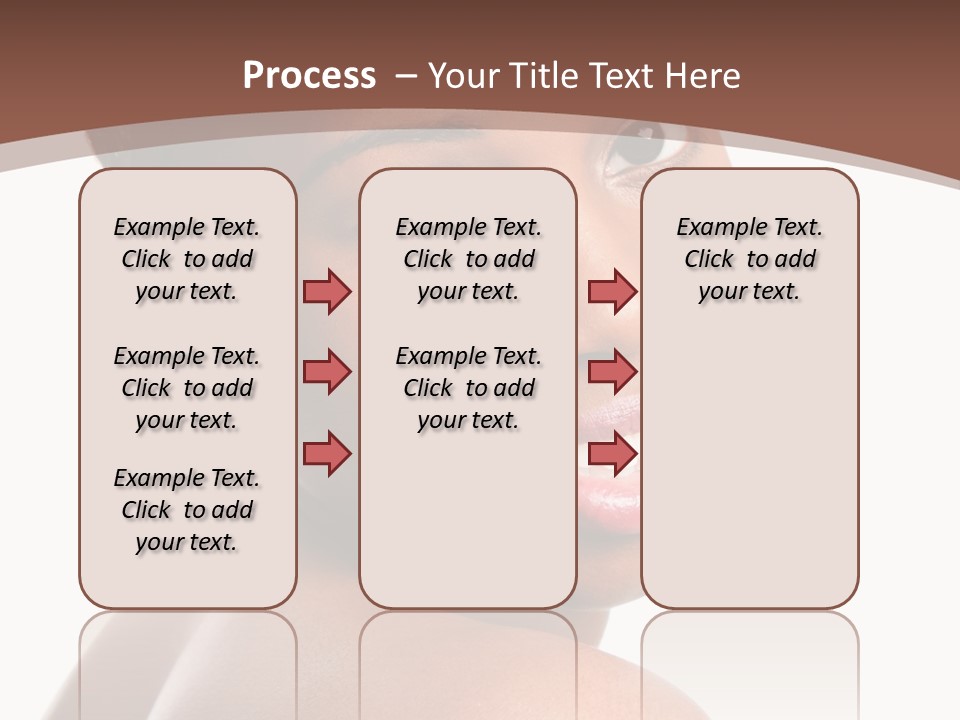 Healthy Face Happy PowerPoint Template
