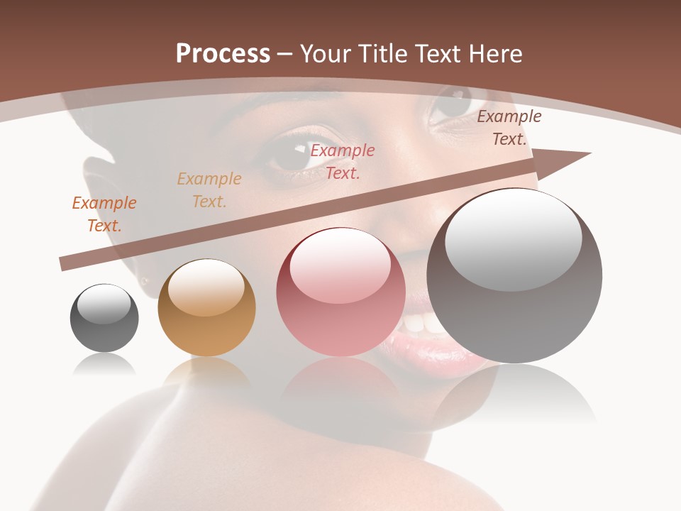 Healthy Face Happy PowerPoint Template