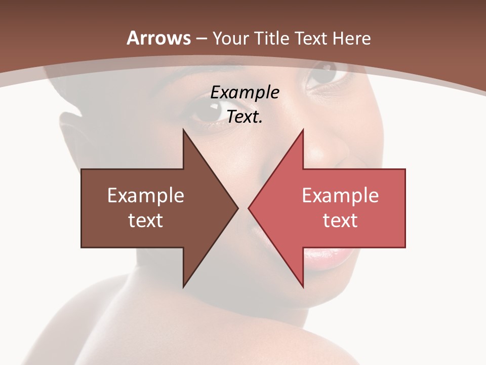 Healthy Face Happy PowerPoint Template