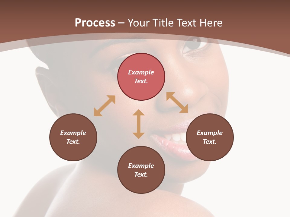 Healthy Face Happy PowerPoint Template