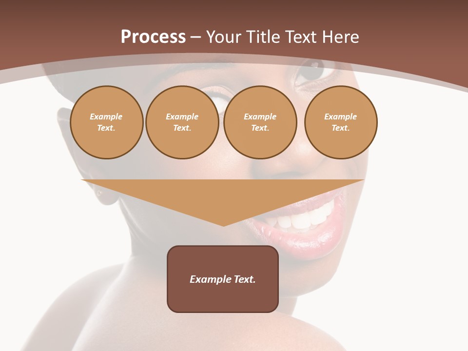 Healthy Face Happy PowerPoint Template