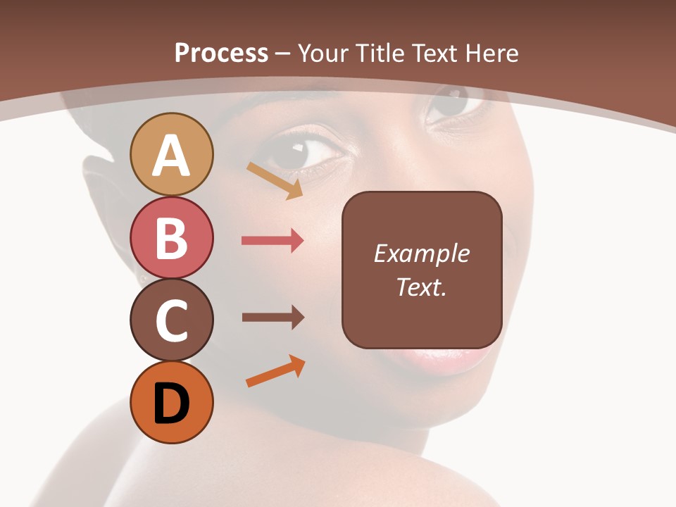 Healthy Face Happy PowerPoint Template