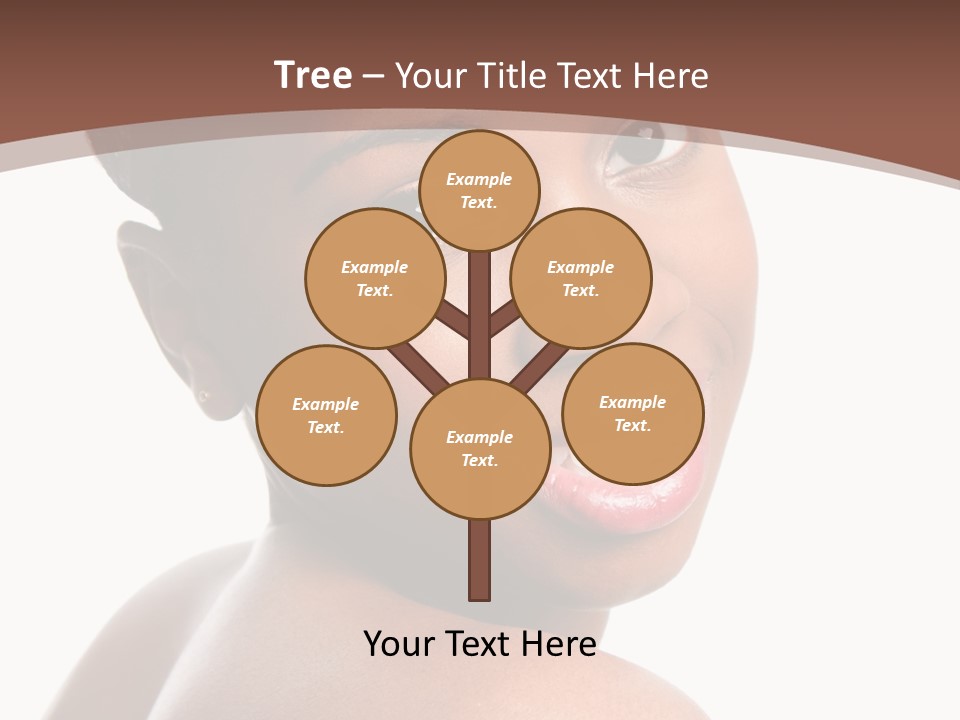 Healthy Face Happy PowerPoint Template