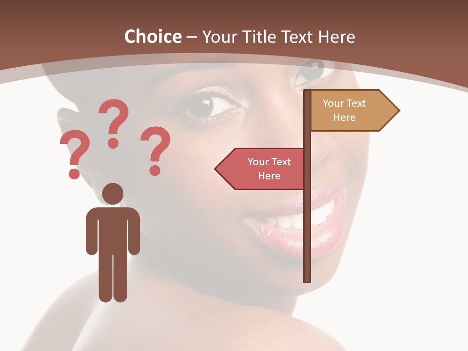 Healthy Face Happy PowerPoint Template