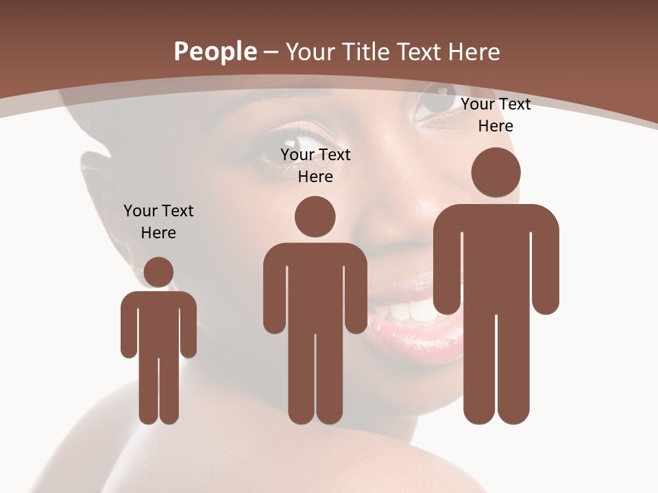 Healthy Face Happy PowerPoint Template