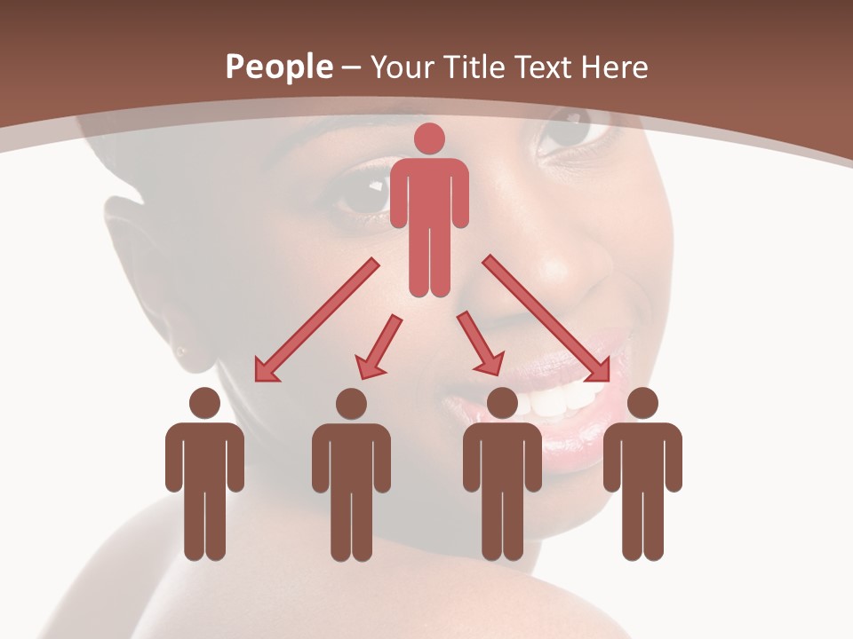 Healthy Face Happy PowerPoint Template