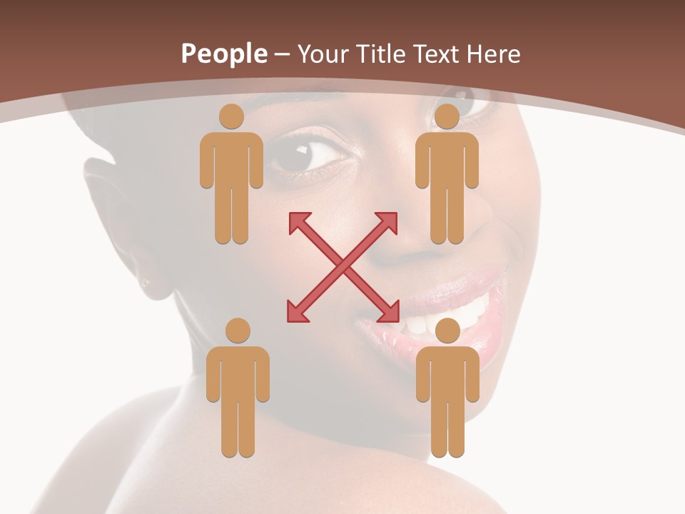 Healthy Face Happy PowerPoint Template