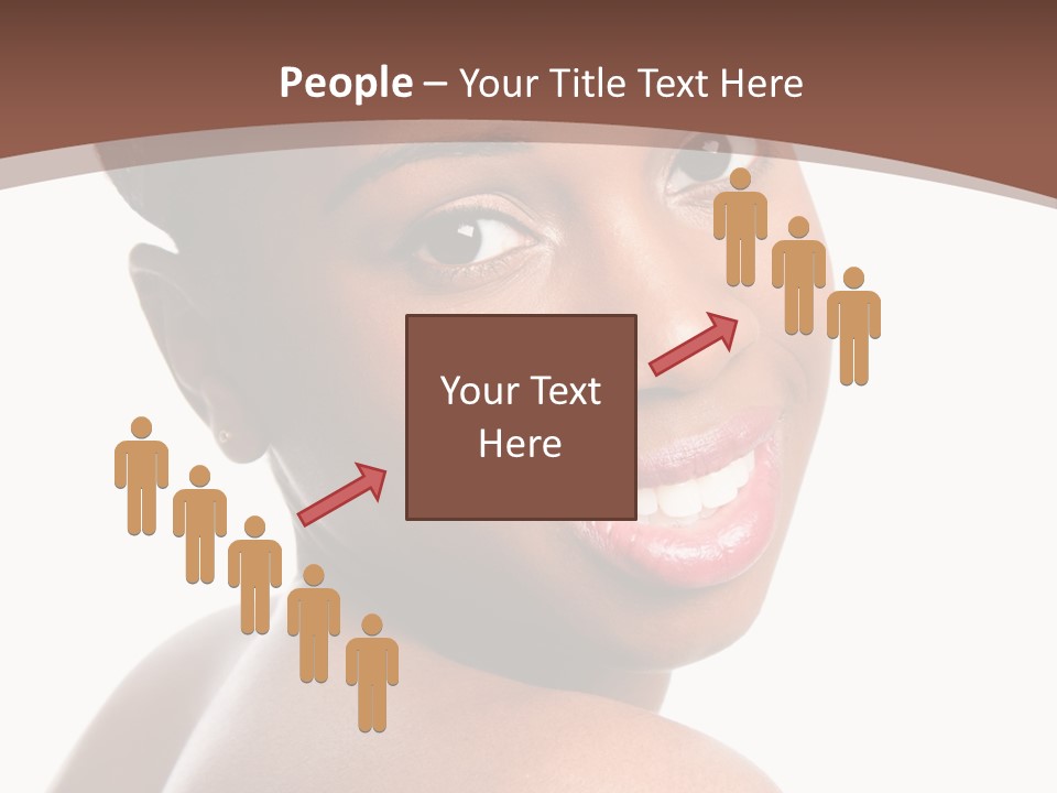 Healthy Face Happy PowerPoint Template