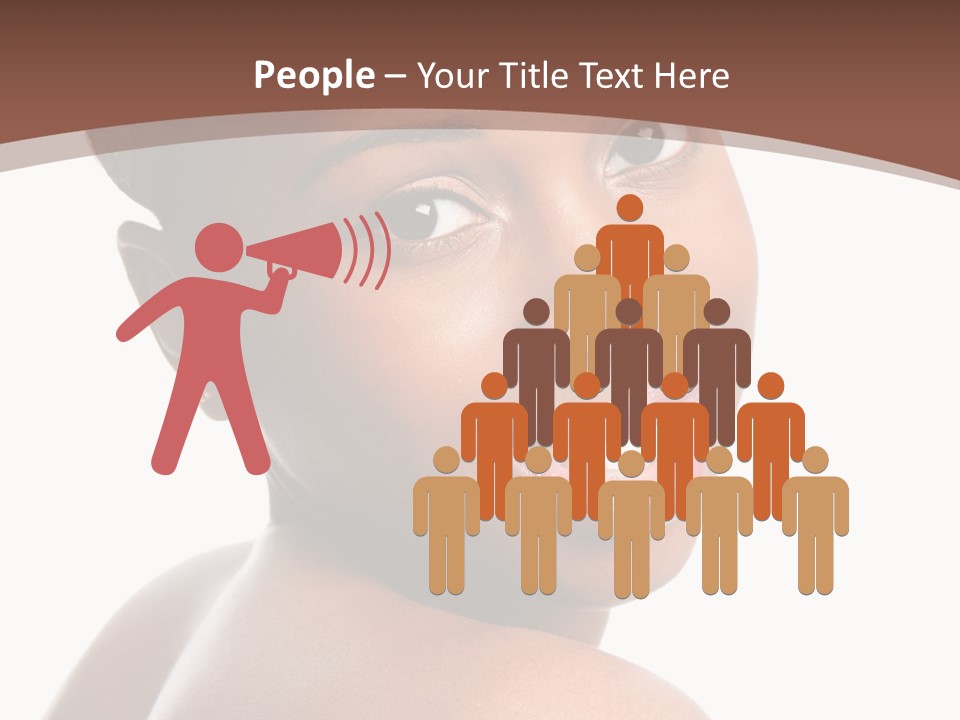 Healthy Face Happy PowerPoint Template