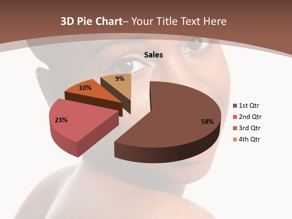 Healthy Face Happy PowerPoint Template