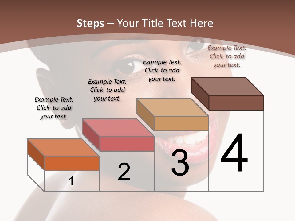 Healthy Face Happy PowerPoint Template