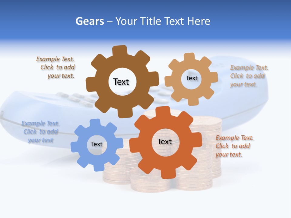 Phone Wealth Life PowerPoint Template