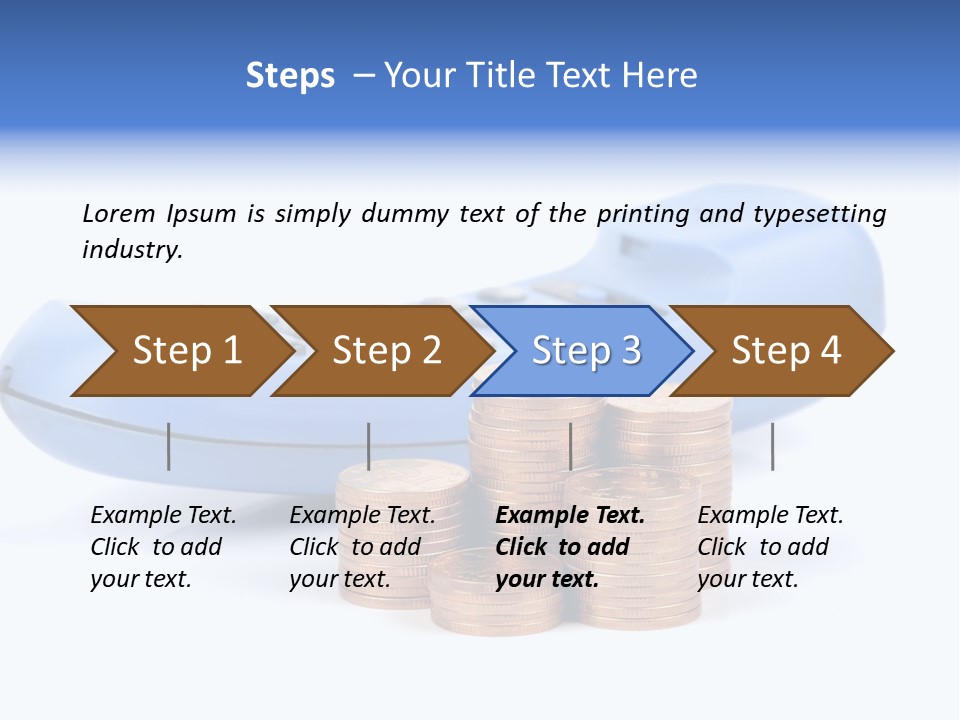 Phone Wealth Life PowerPoint Template