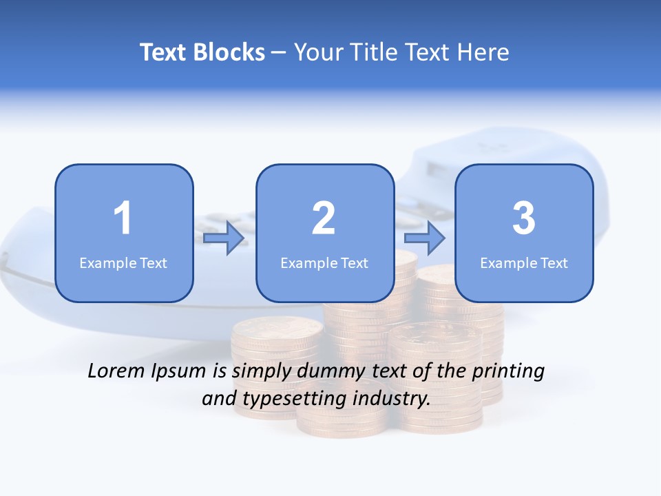 Phone Wealth Life PowerPoint Template