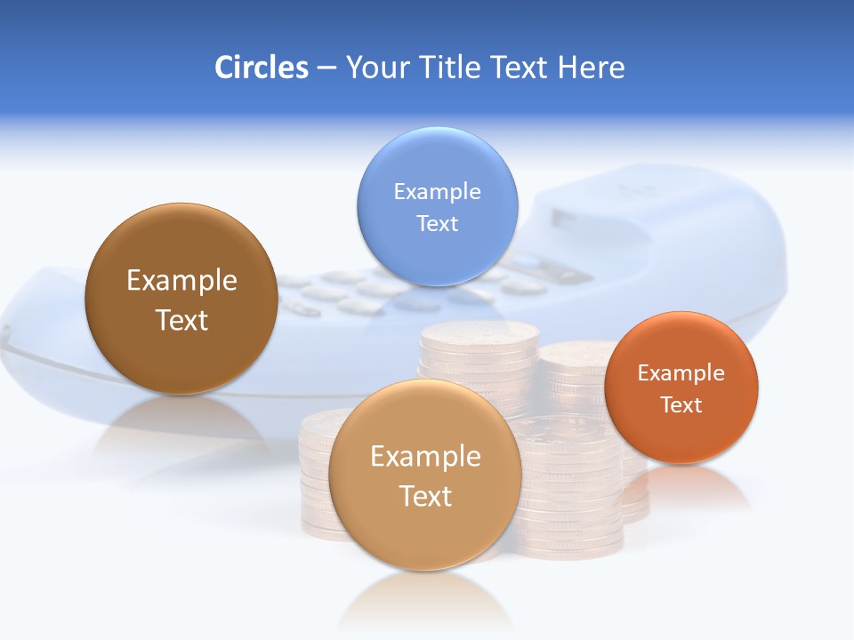 Phone Wealth Life PowerPoint Template