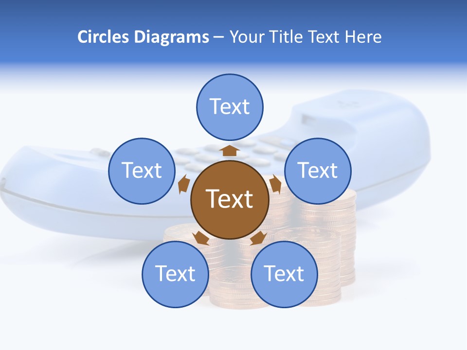 Phone Wealth Life PowerPoint Template