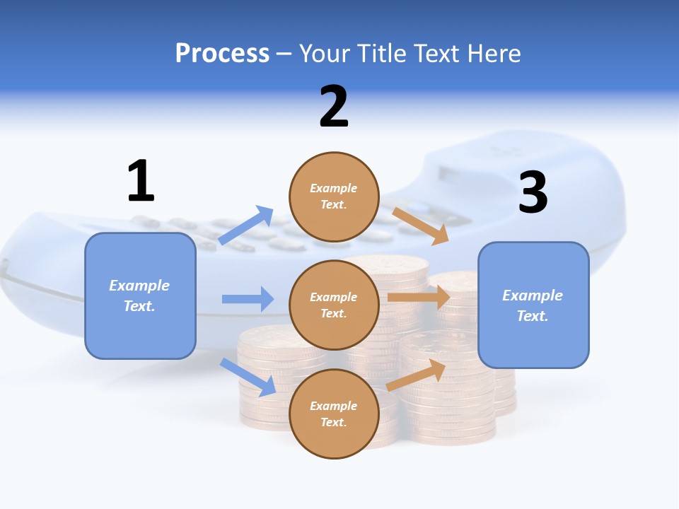 Phone Wealth Life PowerPoint Template