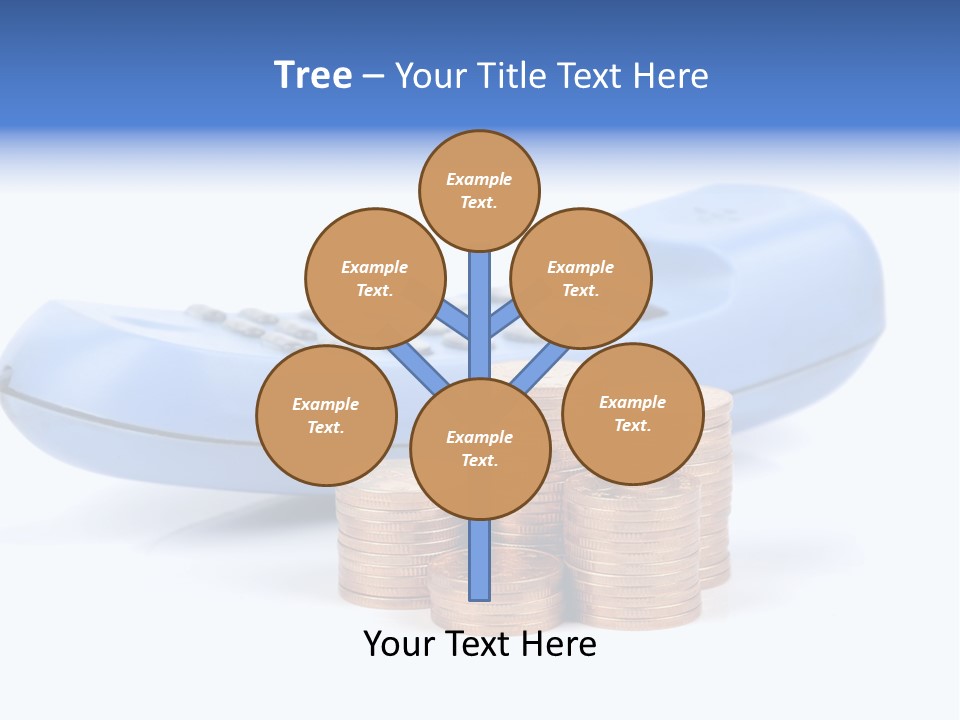 Phone Wealth Life PowerPoint Template