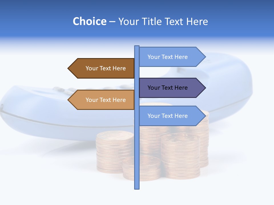 Phone Wealth Life PowerPoint Template