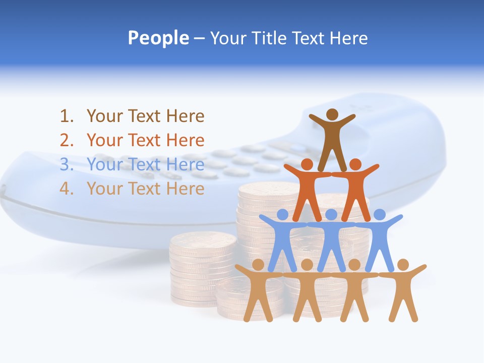 Phone Wealth Life PowerPoint Template