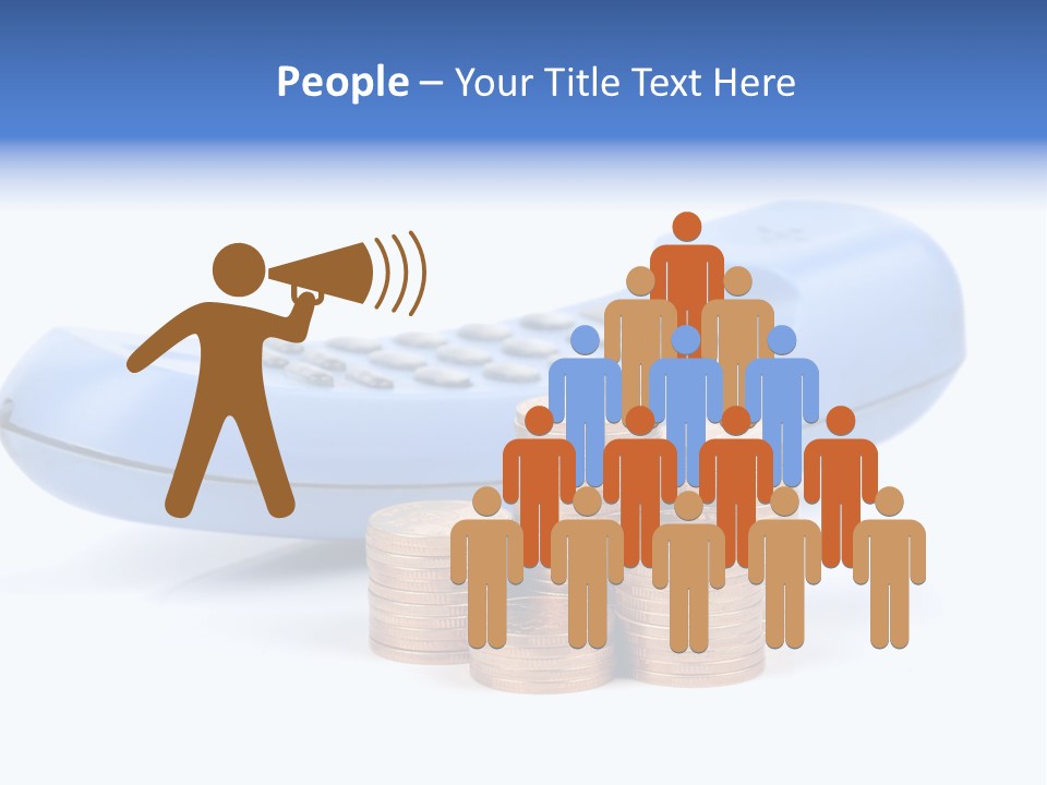 Phone Wealth Life PowerPoint Template