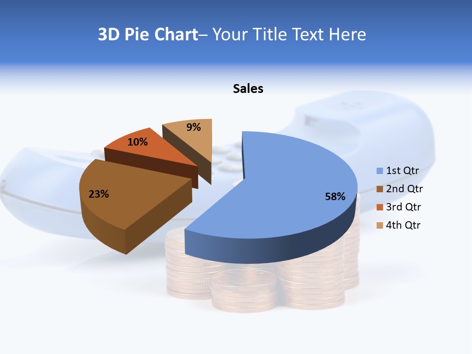Phone Wealth Life PowerPoint Template