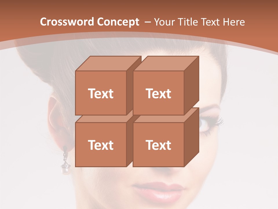 Married Hairstyle Traditional PowerPoint Template