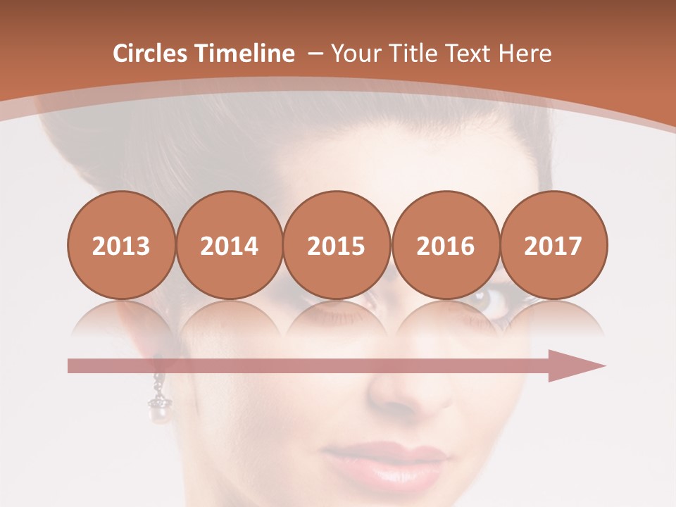 Married Hairstyle Traditional PowerPoint Template