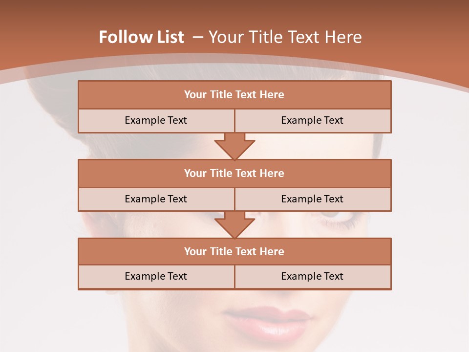 Married Hairstyle Traditional PowerPoint Template