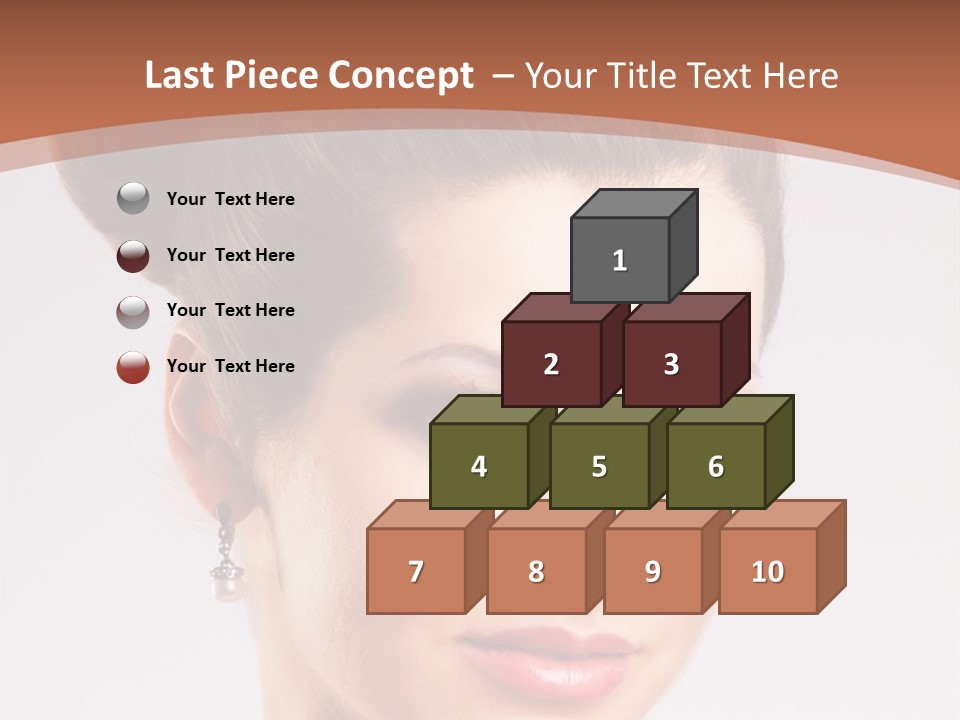 Married Hairstyle Traditional PowerPoint Template