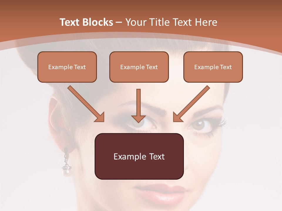 Married Hairstyle Traditional PowerPoint Template