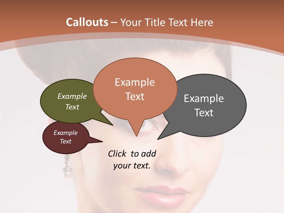 Married Hairstyle Traditional PowerPoint Template