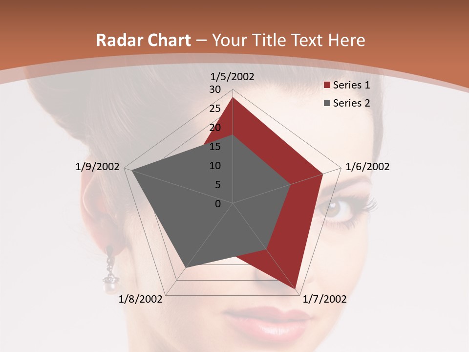 Married Hairstyle Traditional PowerPoint Template