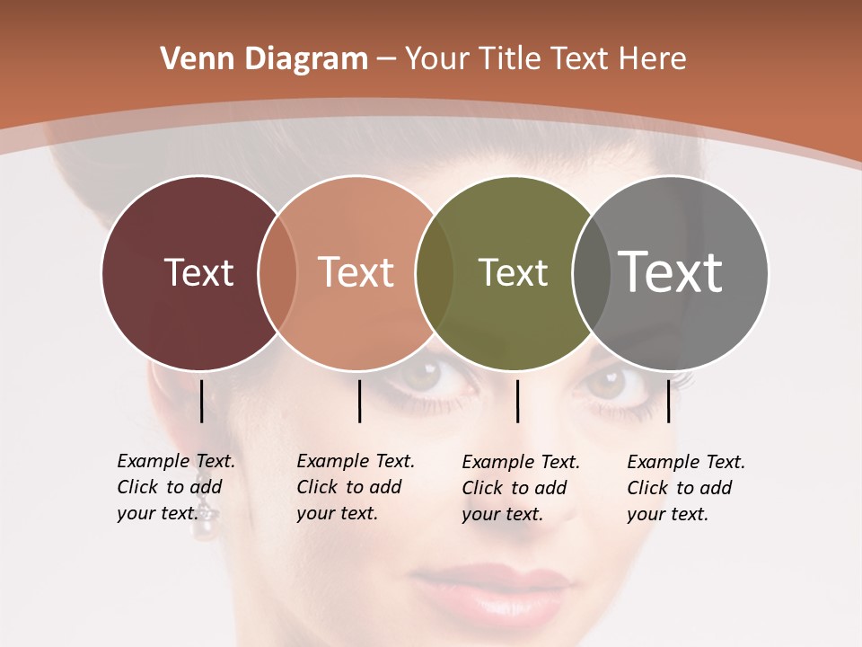 Married Hairstyle Traditional PowerPoint Template