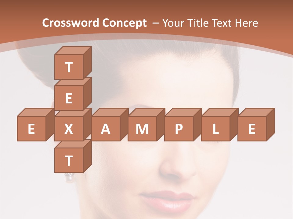 Married Hairstyle Traditional PowerPoint Template